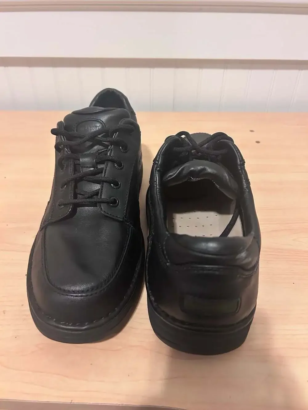 Rockport APM75011 DMX Black Leather Lace-Up Oxford Shoes